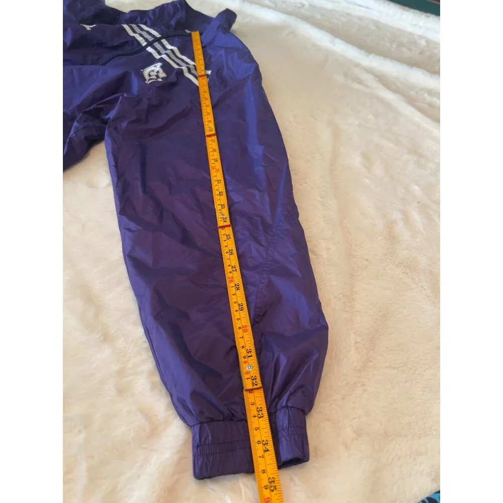 Vintage Adidas ACU Track & Field Purple Warm-Up‎ Suit Medium Jacket & Pants